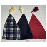 3 Sleeping Caps Mix Colors Size S