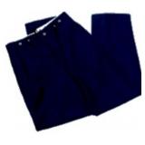 Foot Trousers Navy Size 54