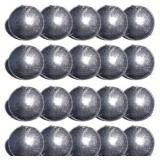 20 Pewter Button Size L