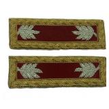 Lt. Col Artillery Union Shoulder Straps
