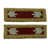 Lt. Col Artillery Union Shoulder Straps