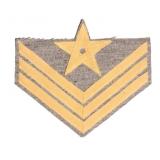 JW Ord. Sgt. Yellow - Calvary Chevrons