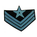 US Ord. Sgt. Blue - Infantry Chevrons