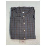 Print Shirt Color BLUE/RED STRIPE Size L