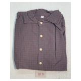 Print Shirt Color BLUE/RED STRIPE Size L