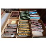 6 Flats of Model Trains