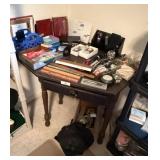 Vintage Conner Desk & Misc. Contents