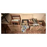 Large Lot of Picture Frames & Misc.