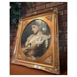 Vintage Framed Portrait Print