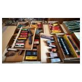 8 Flats of Model Trains