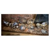 Large Lot of Misc. Silverplate