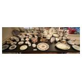 Large Lot of Collectible China & Misc.