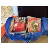 Large Tote Bag of Misc. Collectibles