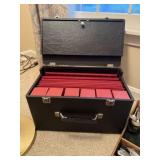 Vintage Carrying Case / Box with Inserts & Storage