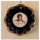 Empire China Portrait Plate