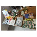 Table of Collectibles & Household Misc.