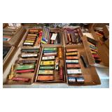8 Flats of Model Trains