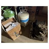 Freon, Acetylene Tank, Old Pump