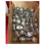 Box of Glass Baby Jars