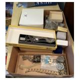 Flat of Assorted Costume Jewelry