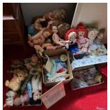 Large Lot of Assorted Dolls & Accessories