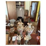 4 Antique Lamps