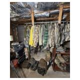 Large Lot of Hunting Clothes & Misc.