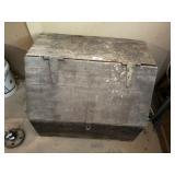 Antique Lift Top Bin / Toolbox