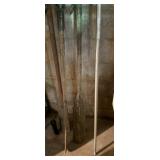 3 Boat Oars & Fishing Net