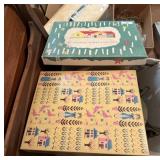2 Boxes Vintage Towels