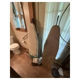 2 Iron Boards, Vintage Eureka Floor Scrubber
