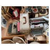 Pair of Vintage Manual Typewriter & Misc.