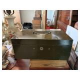 Metal Money Box with Key