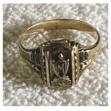 1954 10KT Gold Memorial Class Ring