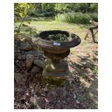 Concrete Planter & Stand