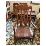 Antique Wood Rocker
