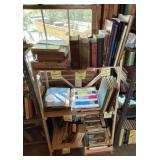 Wood Shelf of Collectible Books