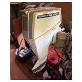 Vintage Chrysler 6 Outboard Motor & Misc.