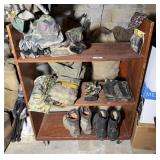 Bookshelf of Hunting Clothes & Accessories