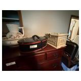 2 Sewing Boxes with Contents
