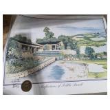 Jerry Baum Pebble Beach Print