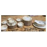 Ornate Noritake Dish Set