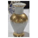 24K Gold Trim Thailand Vase