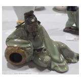 Oriental Pottery Figurine