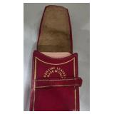 Leather Card Case with Miniature Playing Cards