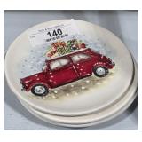 4 Maxcera Snack Trays