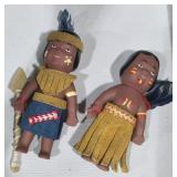 2 Indian Figurines