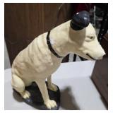 Vintage Plaster RCA Dog