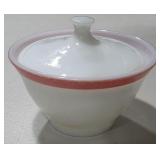 Pyrex Covered Sugar Bowl with Lid