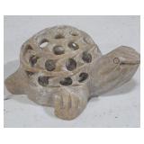 Carved Stone Turtle Paperweight